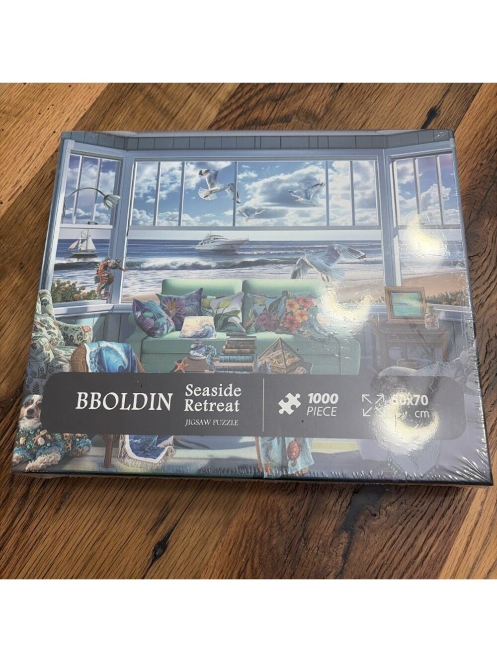 BBOLDIN Seaside Retreat Jigsaw Puzzle 1000 Piece 50x70 Cm New